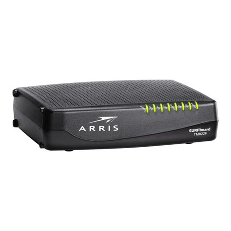 arris tm822r manual